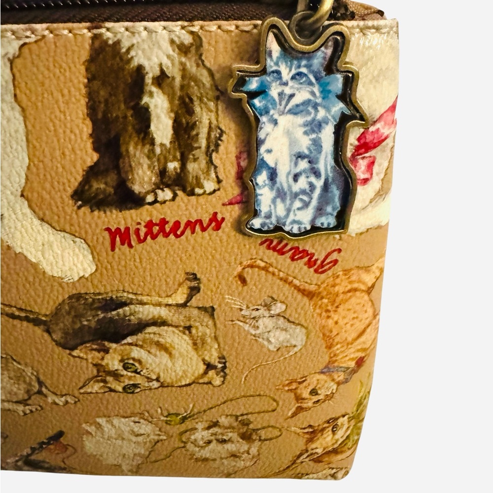 Sydney Love Cat Print Clutch Bag - Picture 4 of 6